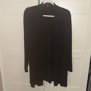 J. Jill Black Open Front Cardigan